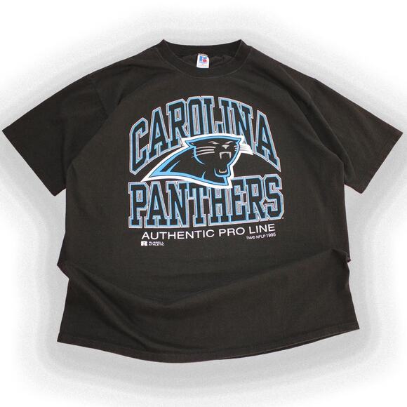 Vintage 90's Carolina Panthers NFL Graphic Tee - Picture 6 of 6